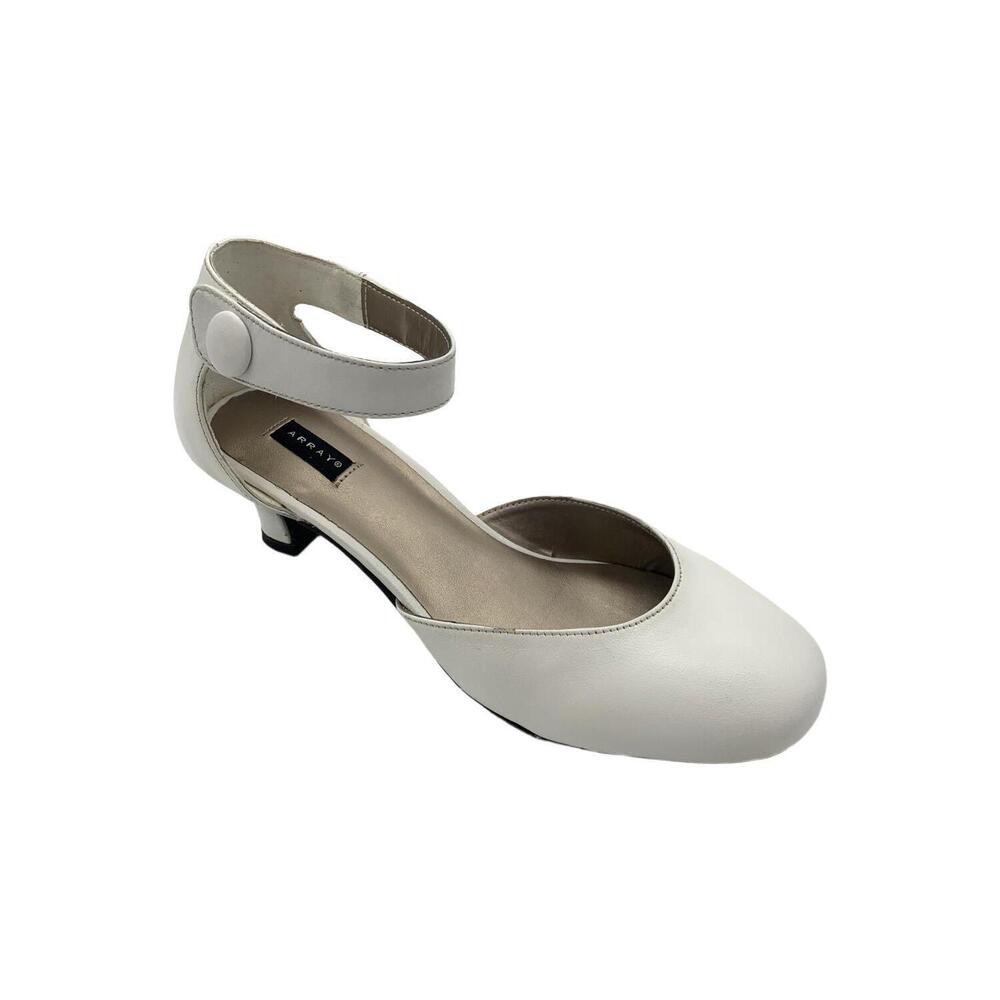 Array Women's Charlie Pump White - Medium